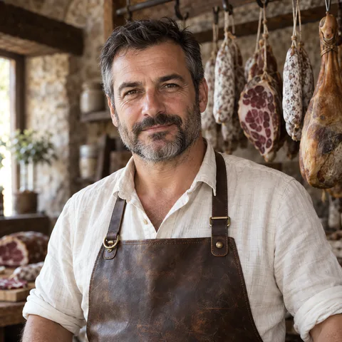 Julien Petit dans son atelier